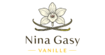 logo élégant de nina gasy vanille